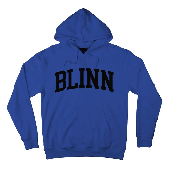 Blinn Arch Vintage Retro College Athletic Sports Tall Hoodie