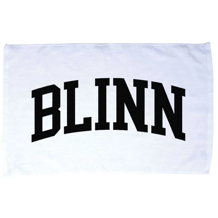 Blinn Arch Vintage Retro College Athletic Sports Microfiber Hand Towel