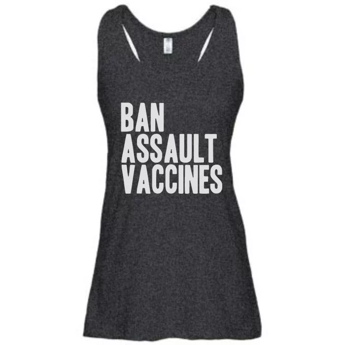 Ban Assault Vaccines Ladies Essential Flowy Tank