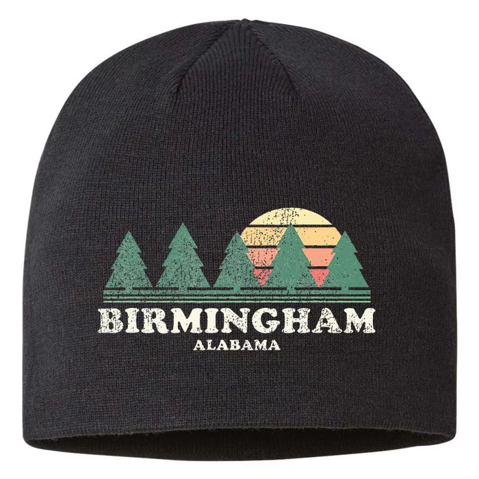 Birmingham Al Vintage Throwback Retro 70s Design 8 1/2in Sustainable Knit Beanie