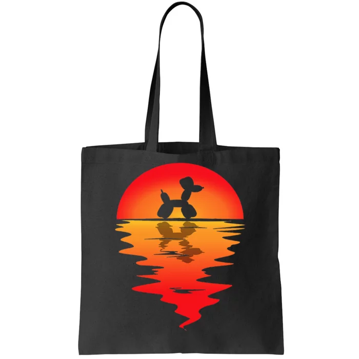 Balloon Artist Vintage Sunset Balloon Twister Balloons Party Tote Bag