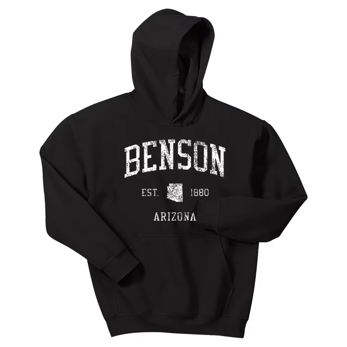 Benson Az Vintage Athletic Sports Js01 Kids Hoodie