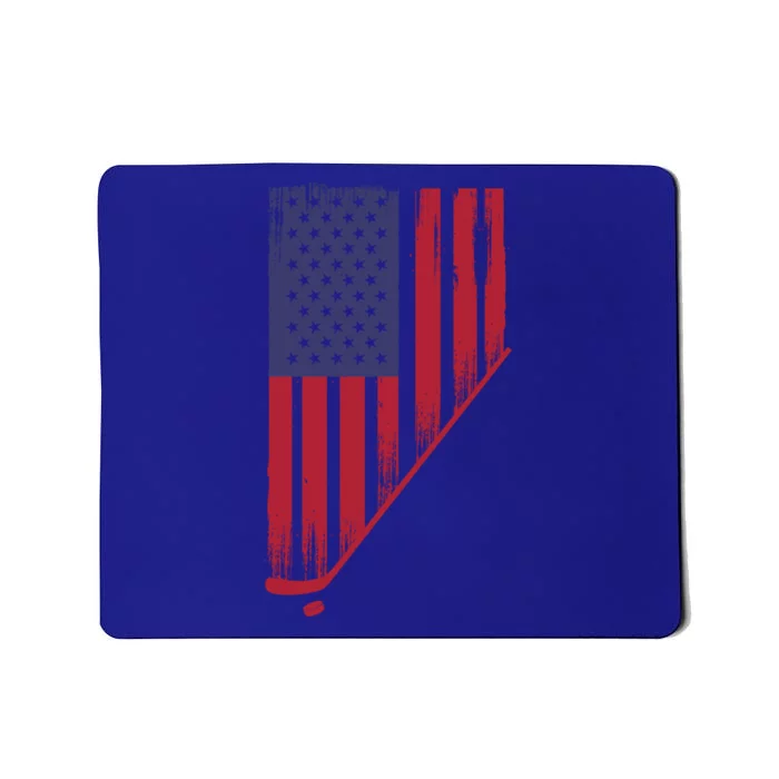 Beautiful America With Ice Hockey Funny Gift Mousepad