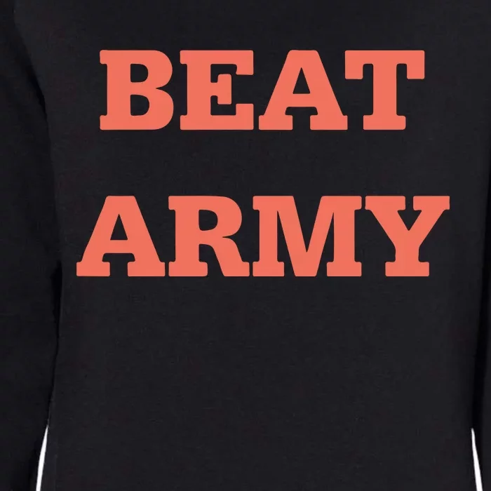 Beat Army Whatever Amy Womens California Wash Sweatshirt