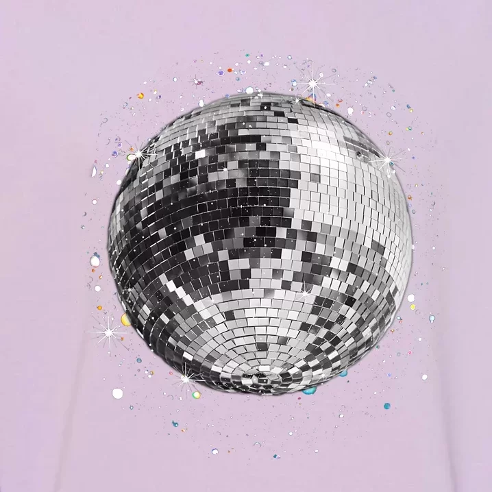 Black And White Disco Ball Club Retro Garment-Dyed Sweatshirt