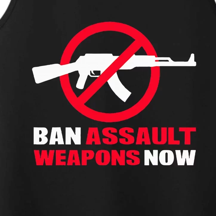 Ban Assault Weapons Now Performance Tank