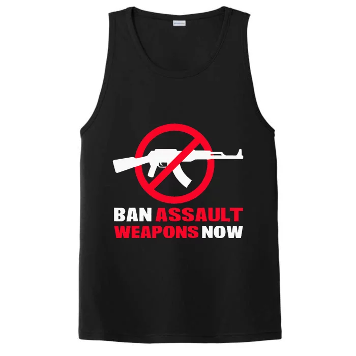 Ban Assault Weapons Now Performance Tank