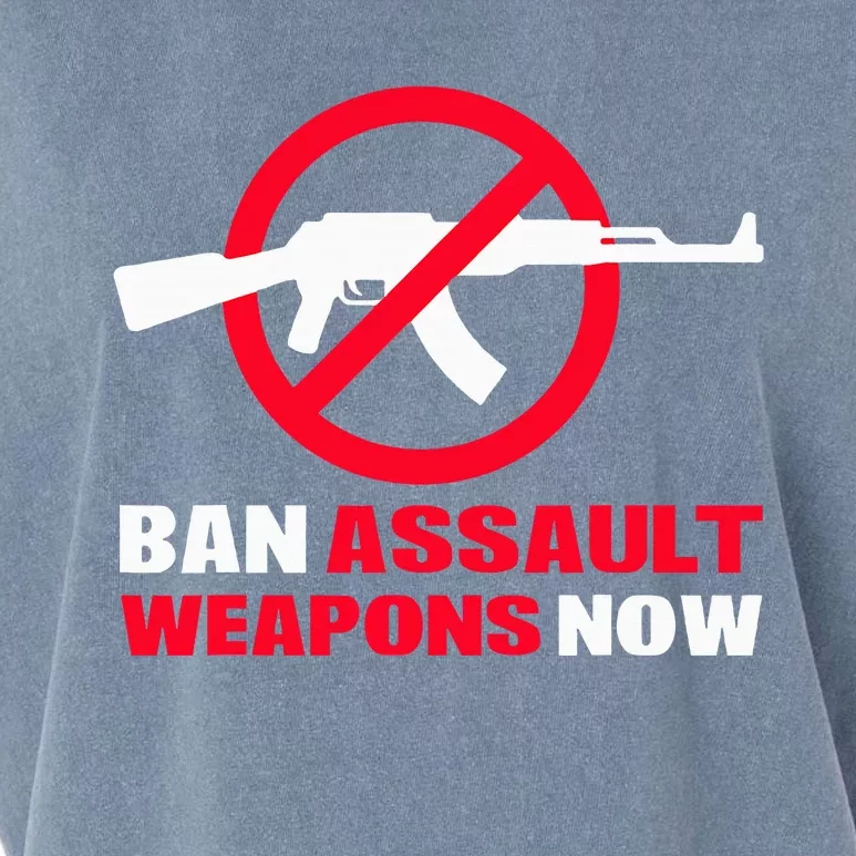 Ban Assault Weapons Now Garment-Dyed Women's Muscle Tee