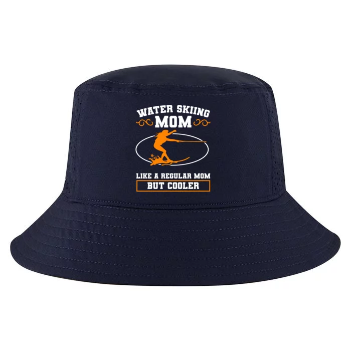 Beach Athletes Wave Lover Extreme Sports Water Skiing Mom Great Gift Cool Comfort Performance Bucket Hat