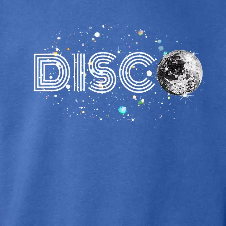 Black And White Disco Ball Club Retro Toddler Hoodie