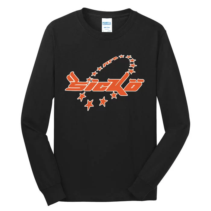 Bornfrompain Afb X Sicko Stars Tall Long Sleeve T-Shirt