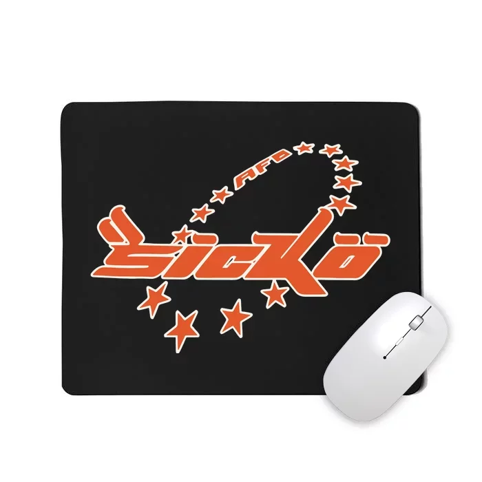 Bornfrompain Afb X Sicko Stars Mousepad