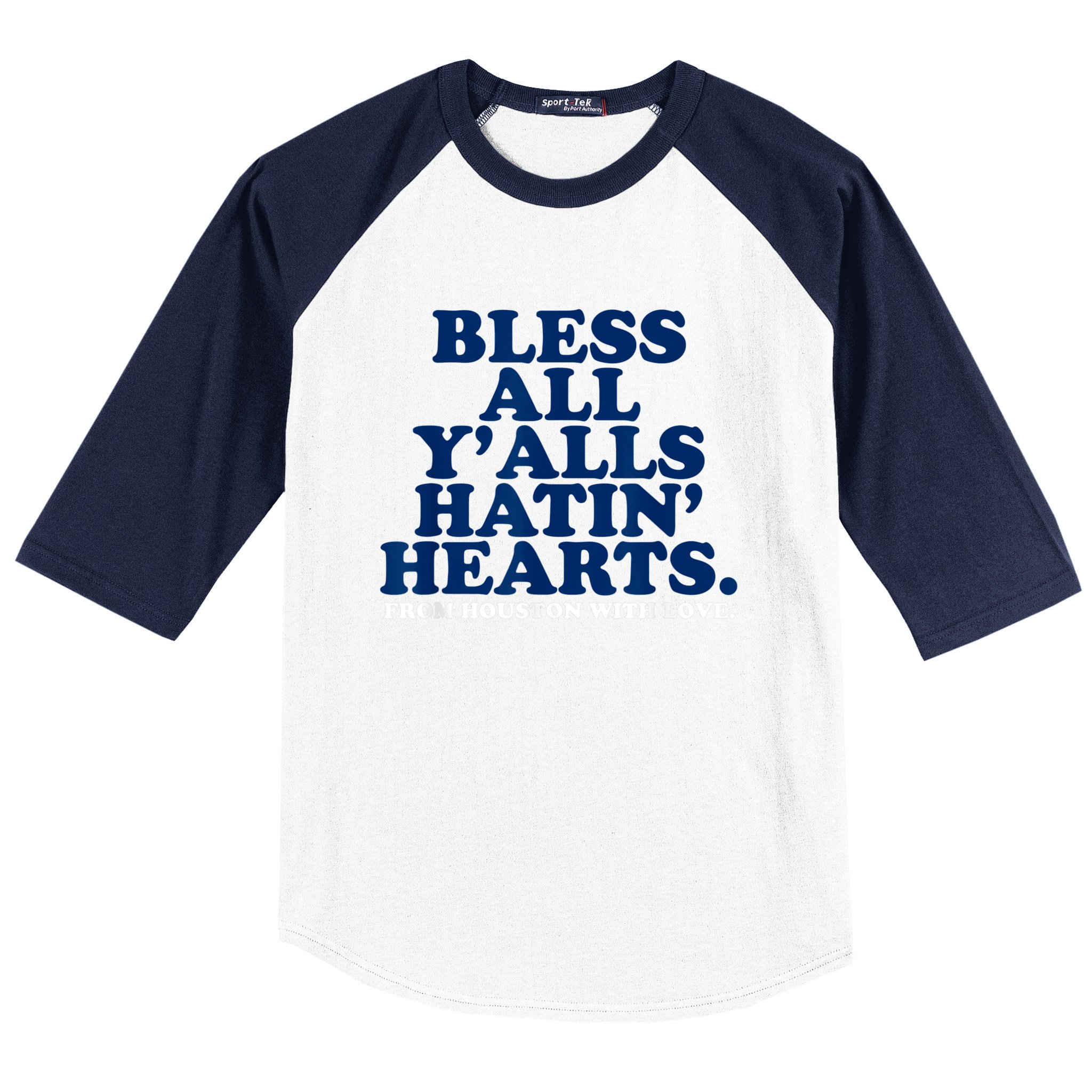 HTX Baseball 3/4 Sleeve Raglan Shirt M