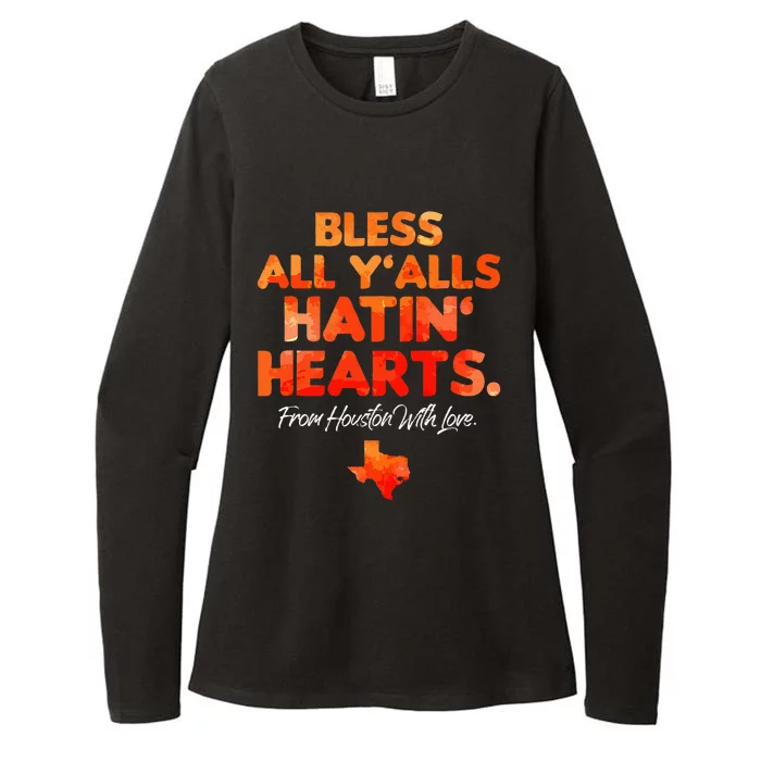 Bless All Y'alls Hatin' Hearts Womens CVC Long Sleeve Shirt