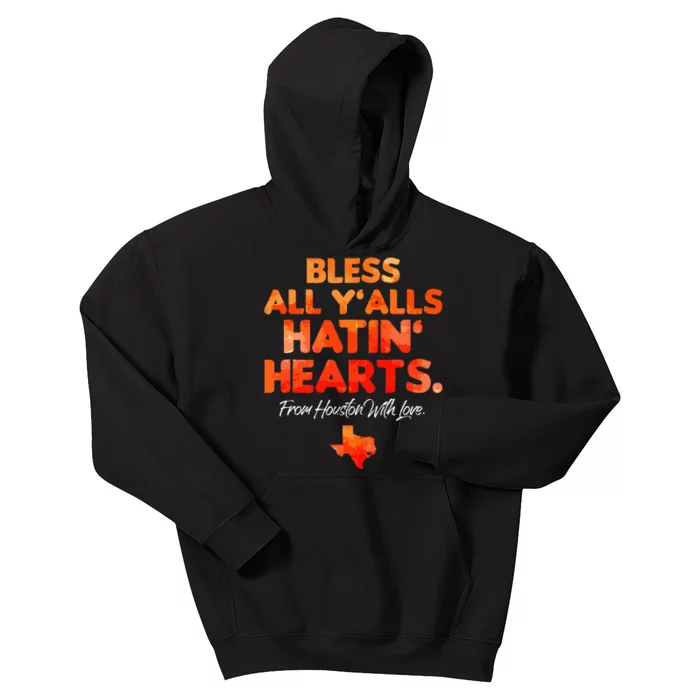 Bless All Y'alls Hatin' Hearts Kids Hoodie