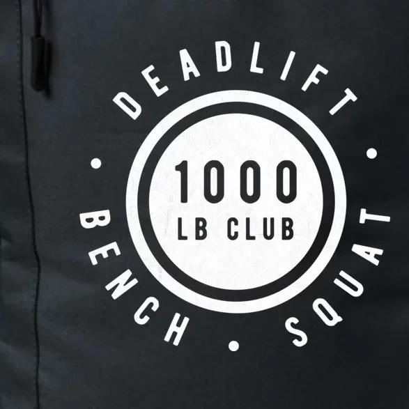 Body Builder 1000lb Club Strong Classic Gift Cool Gift Daily Commute Backpack