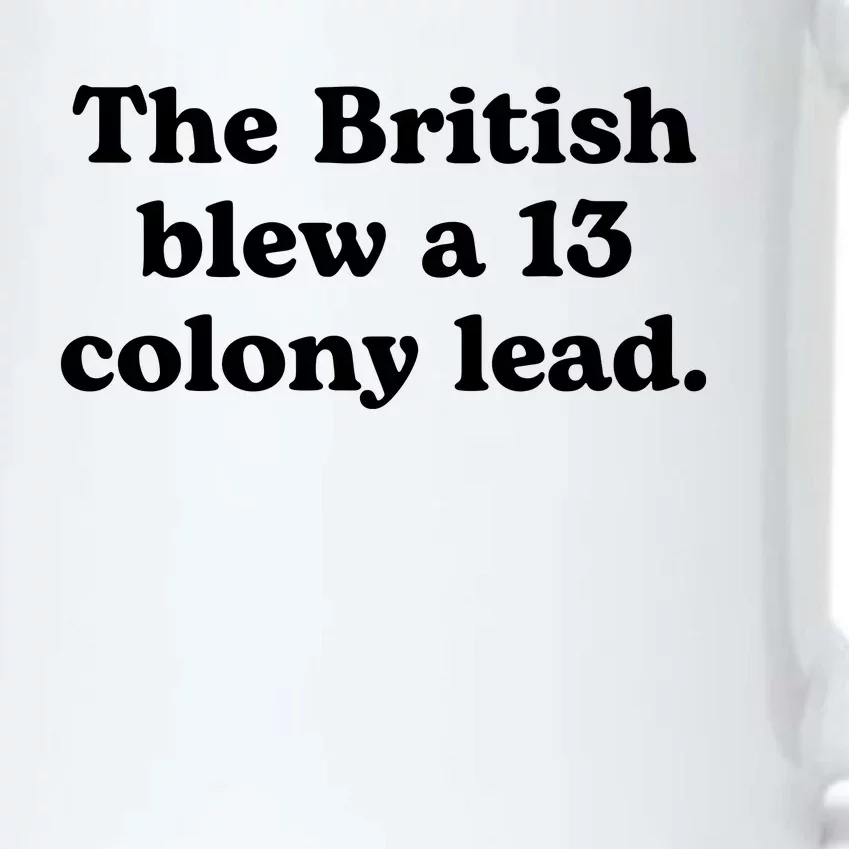 British Blew 13 Colony Lead American Patriot Baseball Black Color Changing Mug