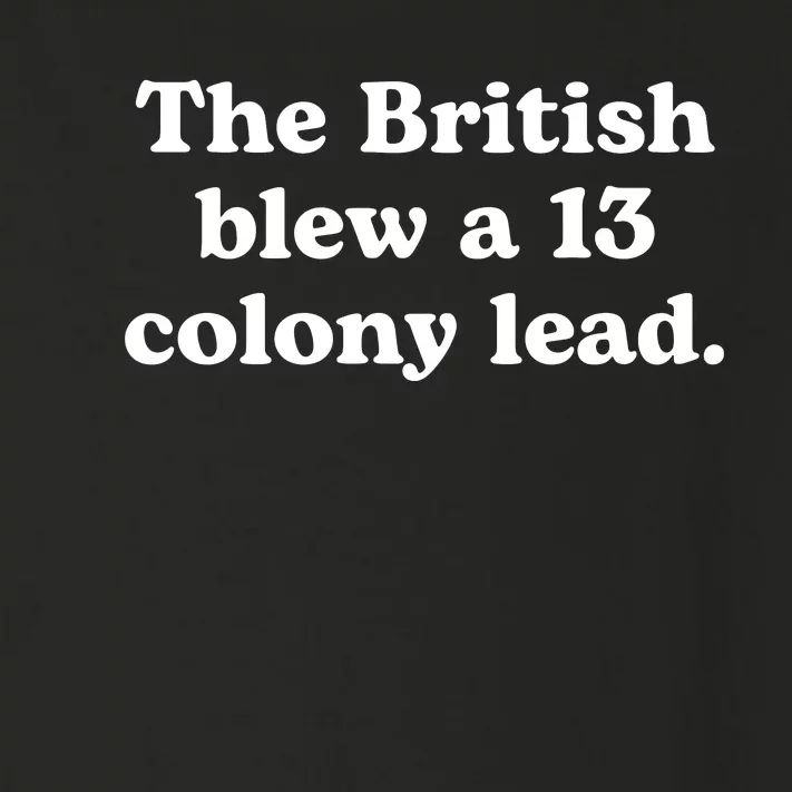 British Blew 13 Colony Lead American Patriot Baseball Toddler Long Sleeve Shirt