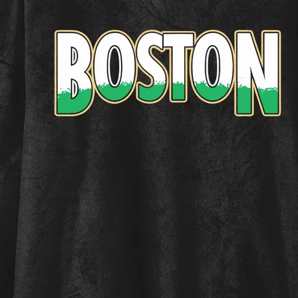 Boston Banners 18 Hooded Wearable Blanket