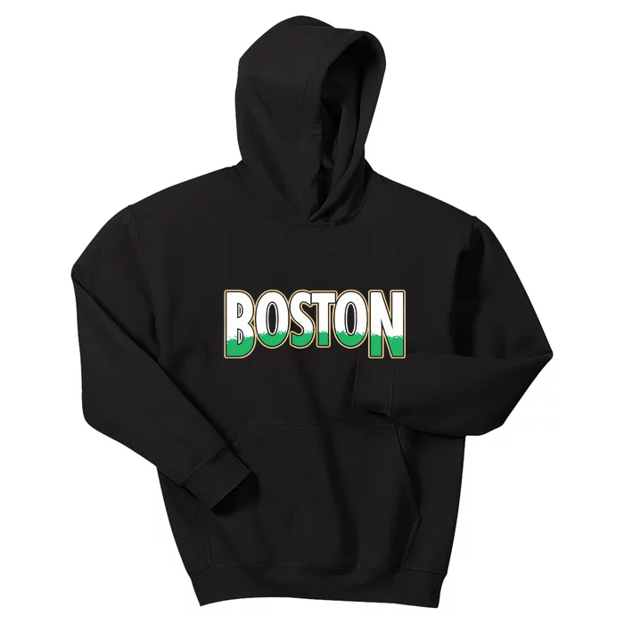 Boston Banners 18 Kids Hoodie