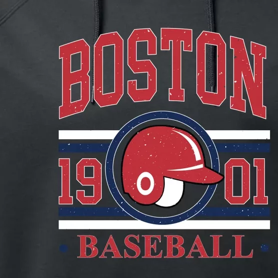 Boston Baseball 1901 Team Supporter Performance Fleece Hoodie