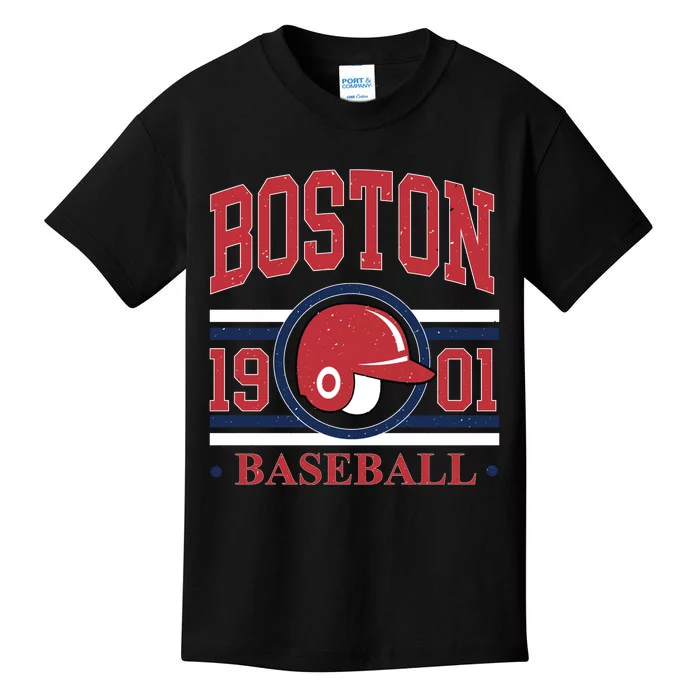 Boston Baseball 1901 Team Supporter Kids T-Shirt