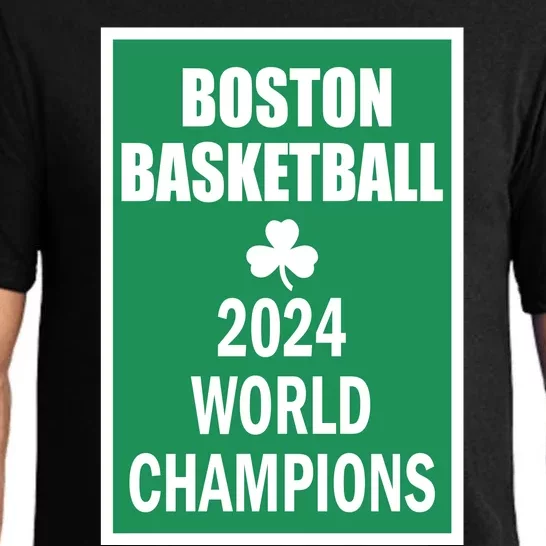 Boston Basketball 2024 Pajama Set