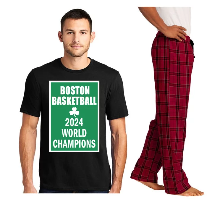 Boston Basketball 2024 Pajama Set