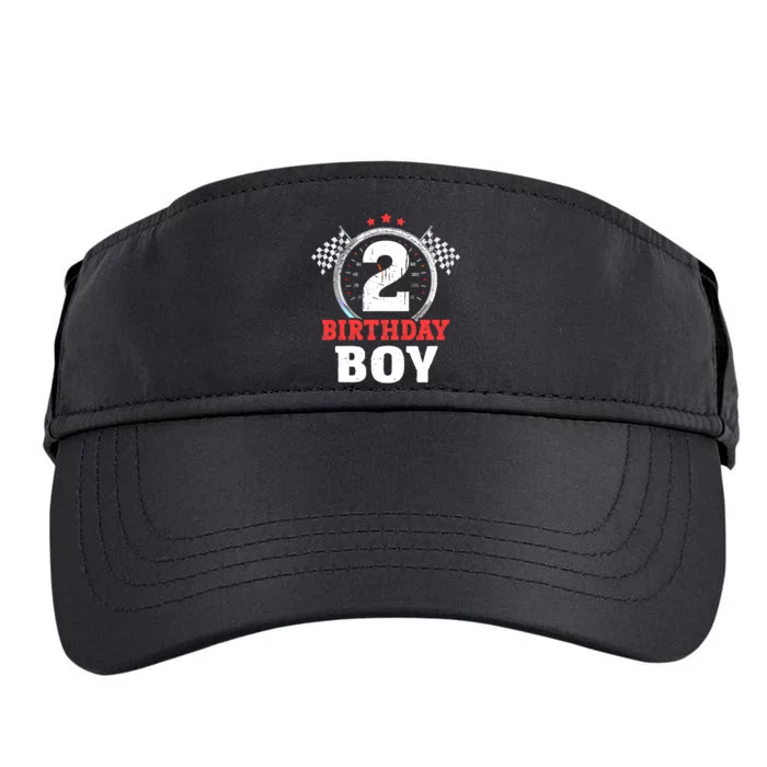 Birthday Boy 2 Two Race Car 2nd Birthday Racing Car Driver Adult Drive Performance Visor