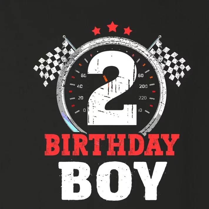 Birthday Boy 2 Two Race Car 2nd Birthday Racing Car Driver Toddler Long Sleeve Shirt