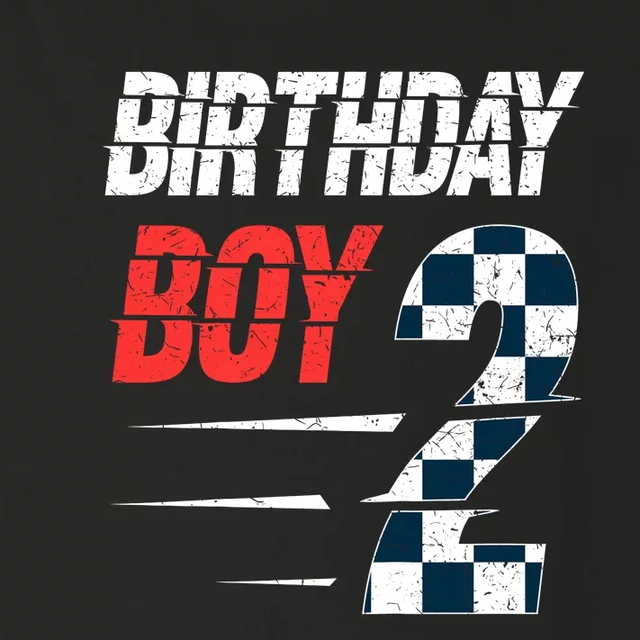 Birthday Boy 2 Two Race Car 2nd Birthday Racing Car Driver Toddler Long Sleeve Shirt