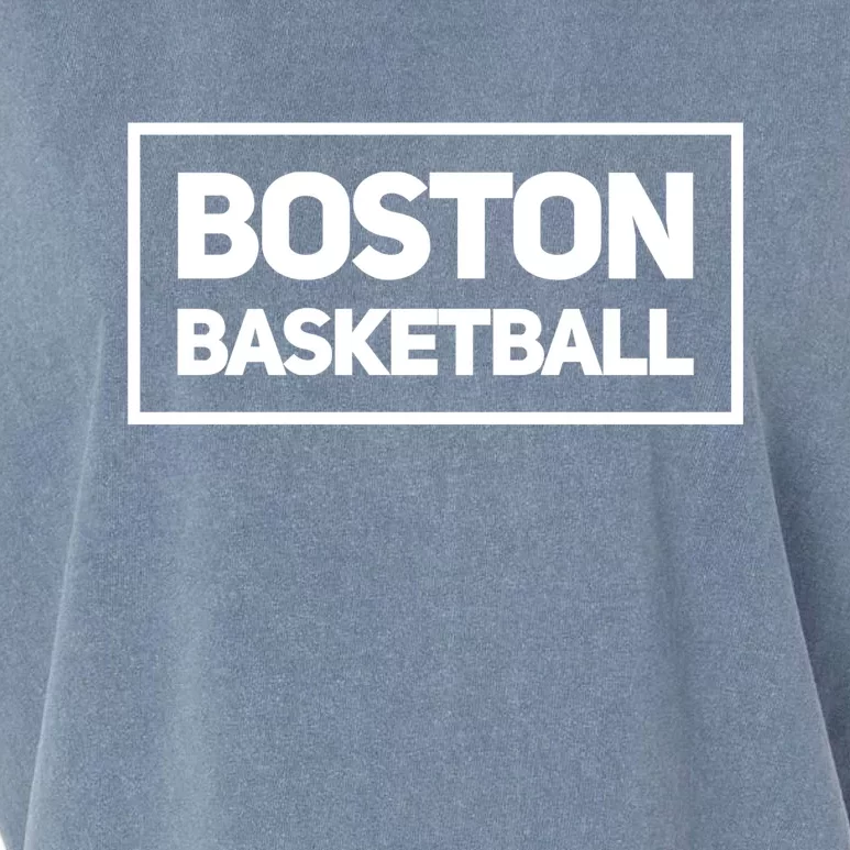 Boston Basketball Garment-Dyed Women's Muscle Tee