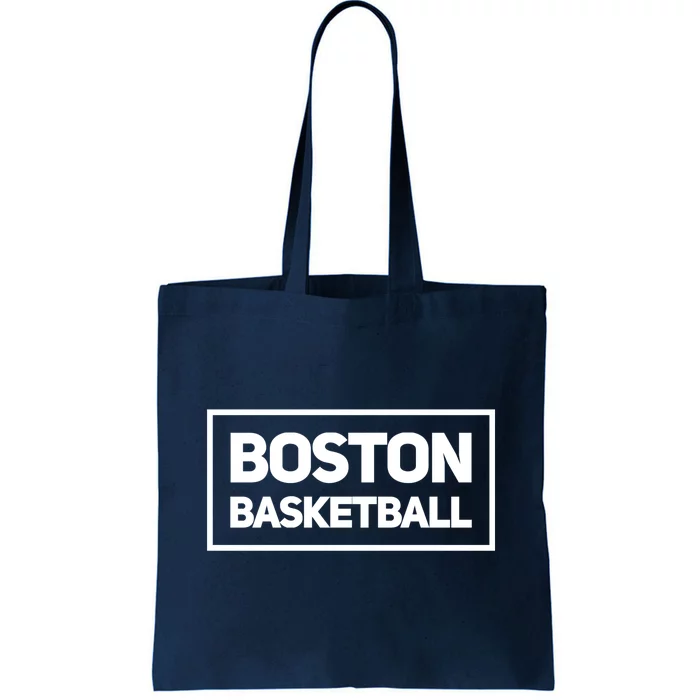 Boston Basketball Tote Bag