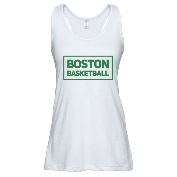 Boston Basketball Ladies Essential Flowy Tank