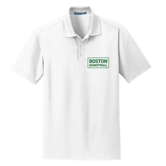 Boston Basketball Dry Zone Grid Performance Polo