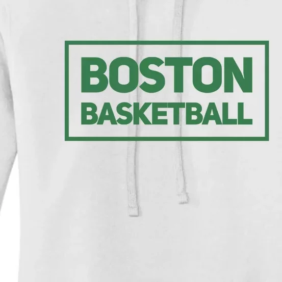 Boston Basketball Women's Pullover Hoodie