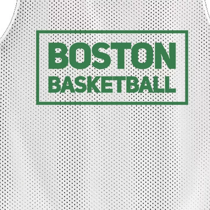 Boston Basketball Mesh Reversible Basketball Jersey Tank