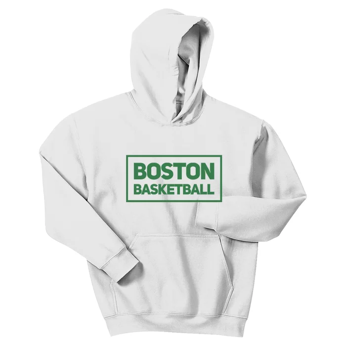 Boston Basketball Kids Hoodie