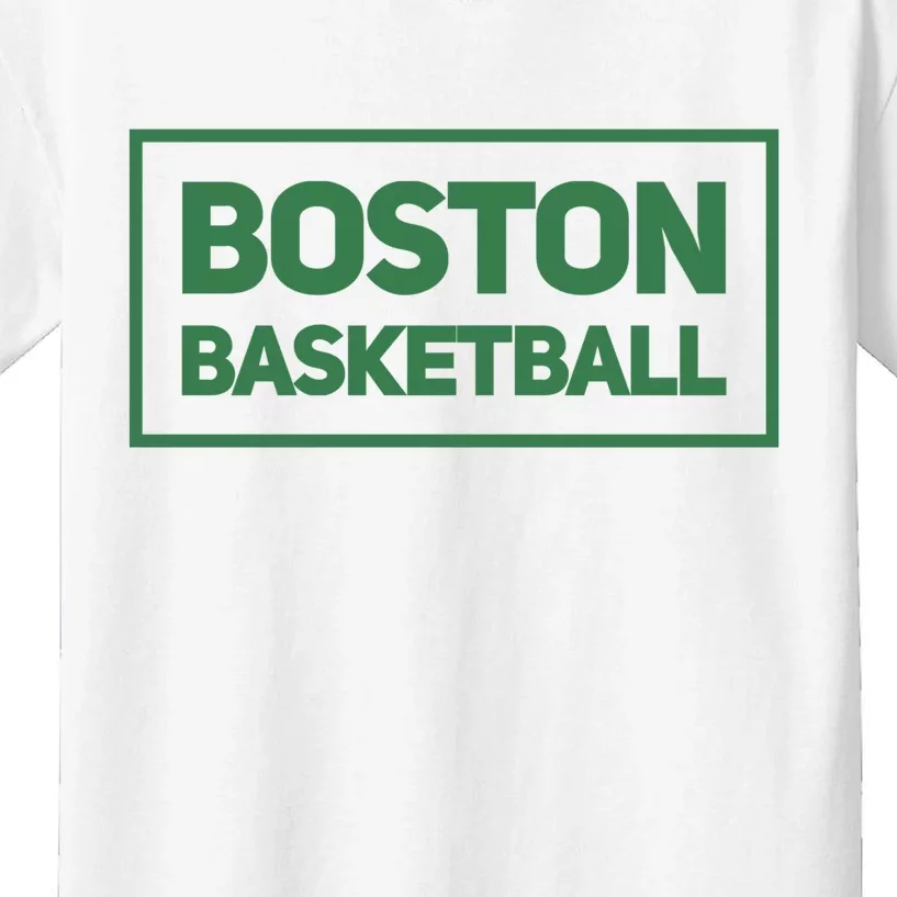 Boston Basketball Kids T-Shirt