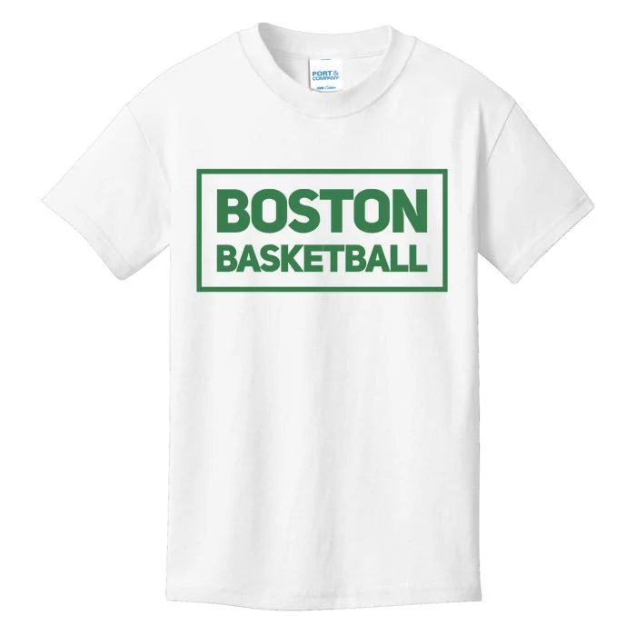 Boston Basketball Kids T-Shirt