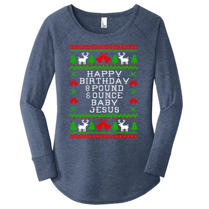 Teeshirtpalace Jesus Birthday Ugly Christmas Sweater Kids T-Shirt