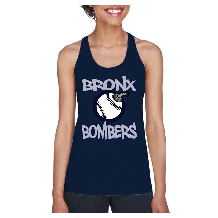 Bronx Bombers Alternate Women's Racerback Tank