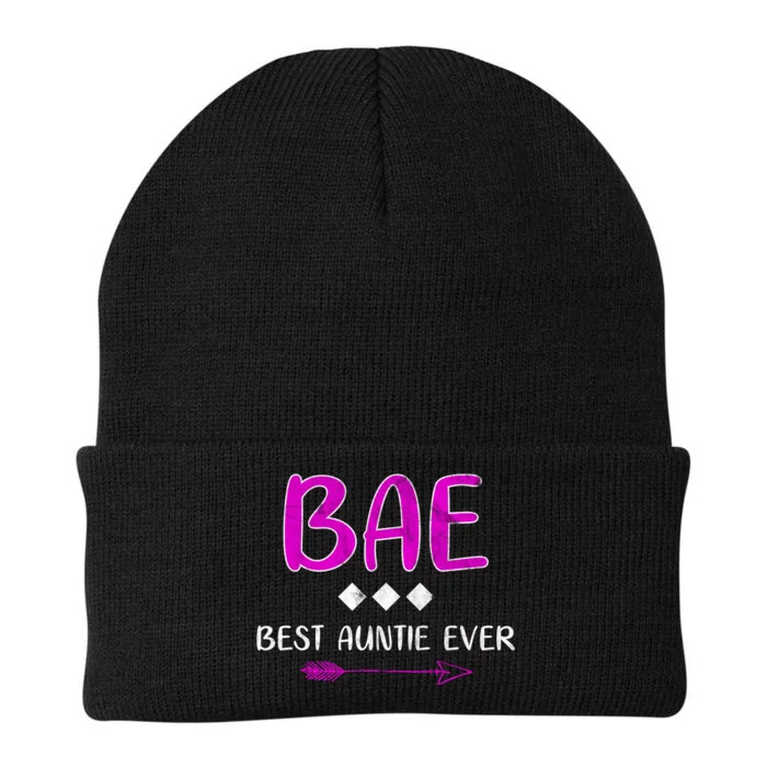 Bae Best Auntie Ever Knit Cap Winter Beanie