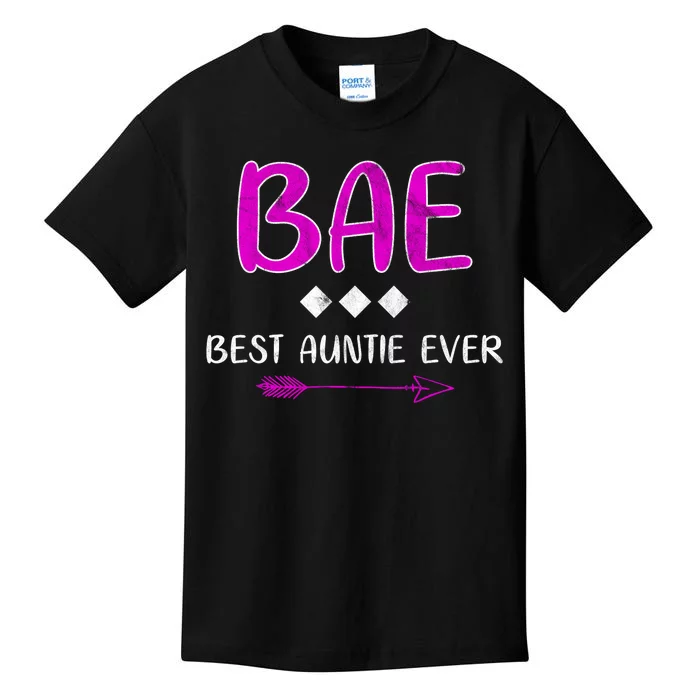 Bae Best Auntie Ever Kids T-Shirt