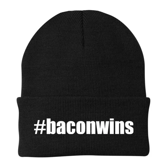 #Baconwins Knit Cap Winter Beanie