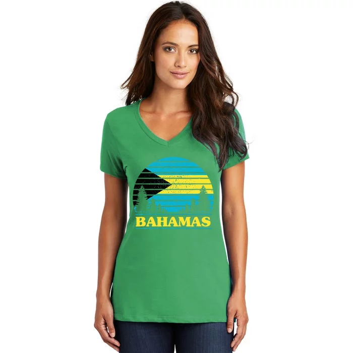 Bahamas Women's V-Neck T-Shirt