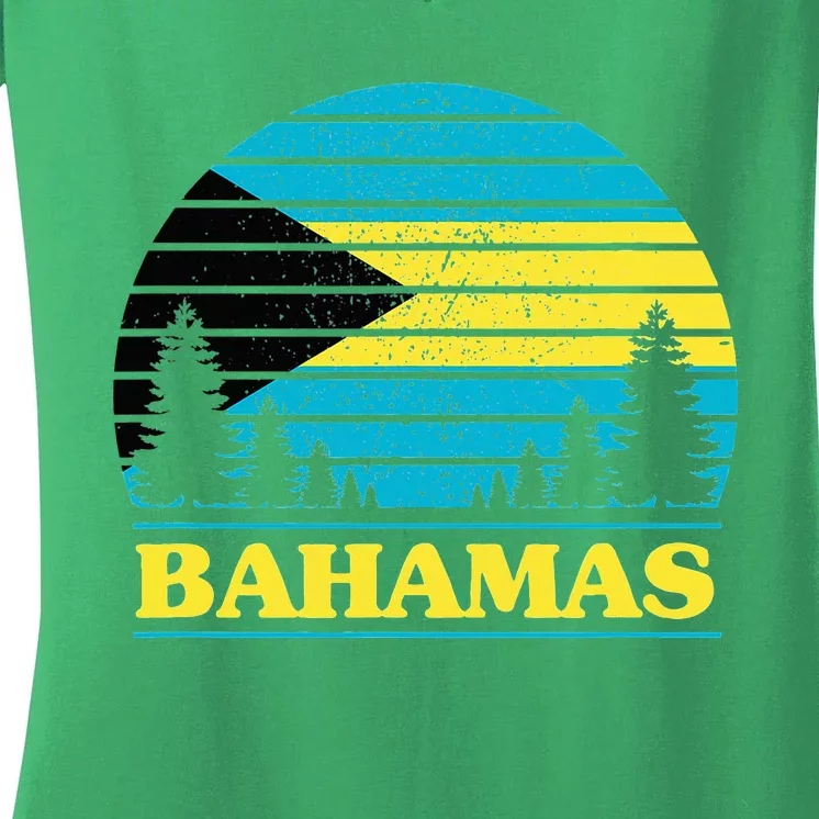 Bahamas Women's V-Neck T-Shirt