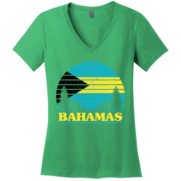 Bahamas Women's V-Neck T-Shirt