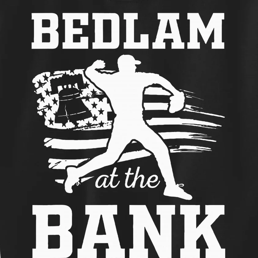 Bedlam Bedlam At The Bank Philadelphia Baseball Kids Sweatshirt