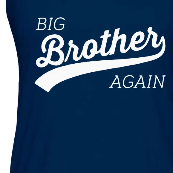 Big Brother Again Design With Arrow And Heart Ladies Essential Flowy Tank